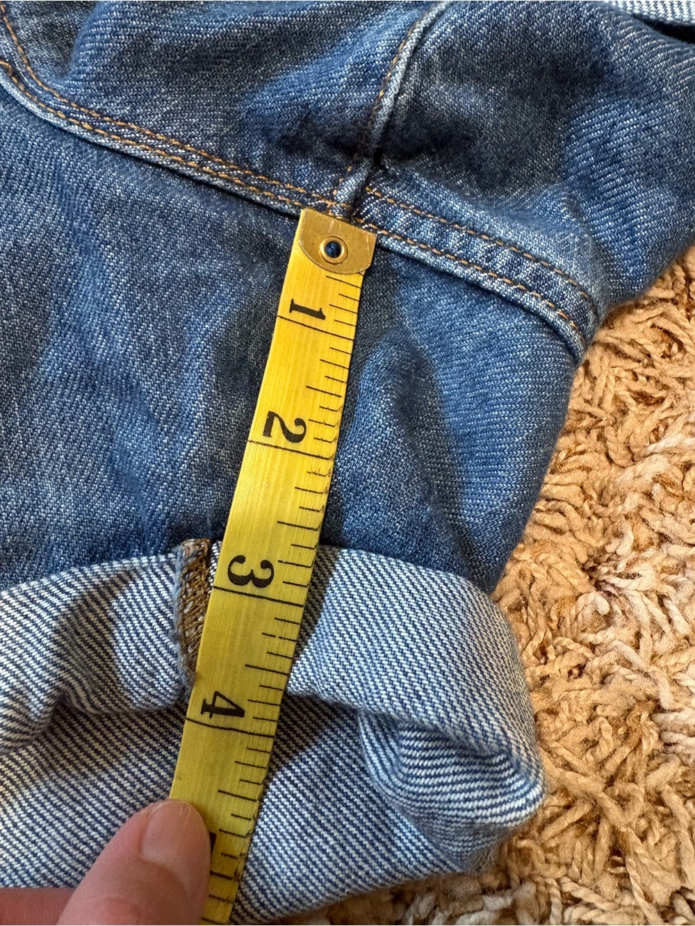 Banana Republic Paperbag Denim Shorts Womens size 33/16 - Picture 7 of 7